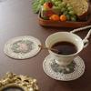 Exquisite Vintage Lace Coaster Heat Insulation Flower Coasters Embroidery Placemat  Party Decor