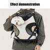 Adjustable Cats Chest Carriers For Hiking Travel Breathable Pet Front Carrying Bag With Safety Buckles for Transportation