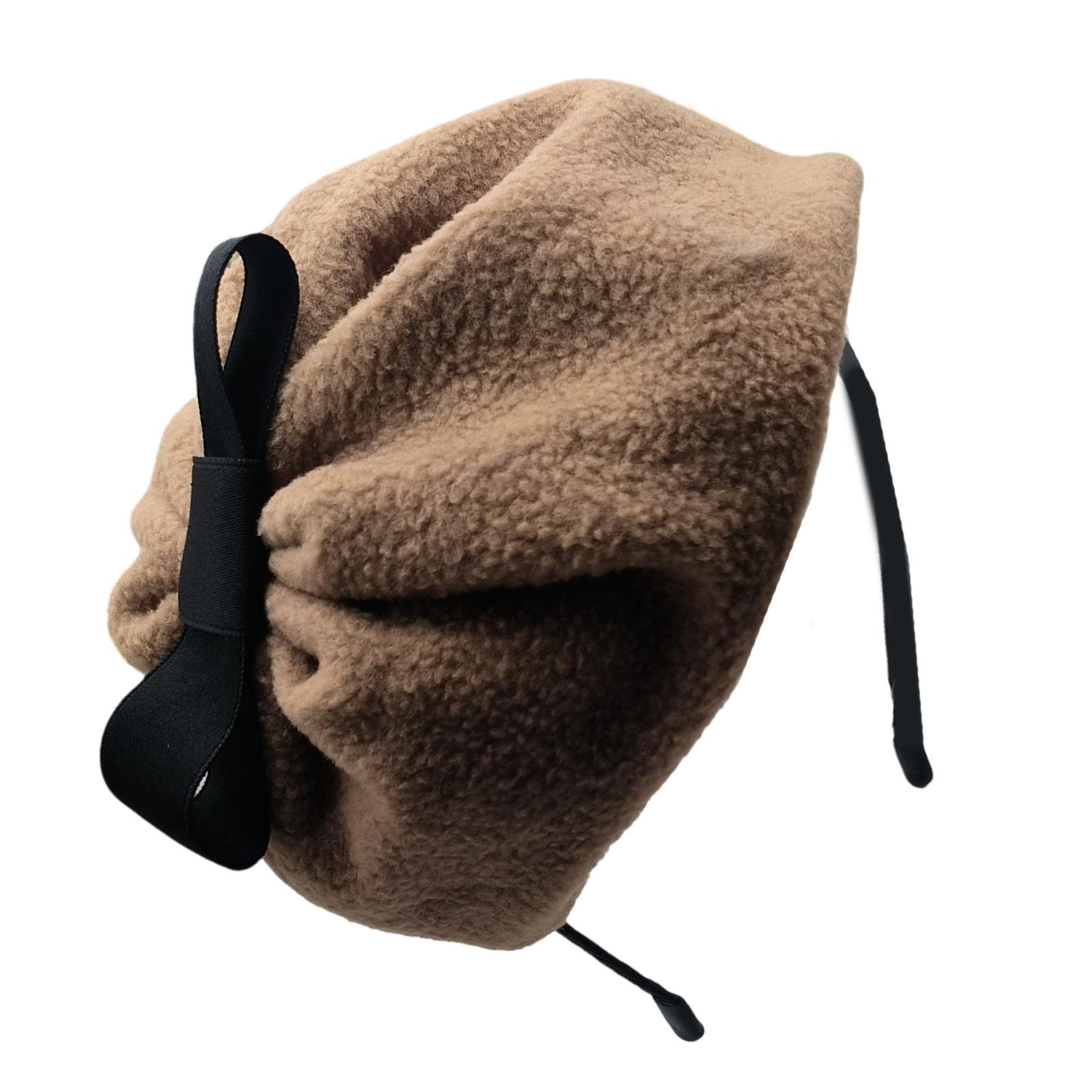 

Повязка на голову с бантом 1920-х годов для женщин Стильный головной убор Флэппер Аксессуары для косплей-вечеринки Элегантный головной убор хаки