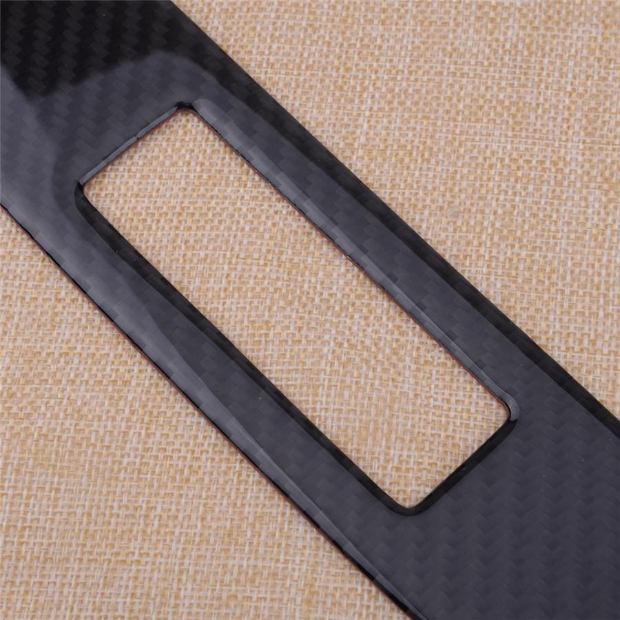 Carbon Fiber Look Interior Dashboard Panel Cover Trim For Ford Mustang 2015-2019