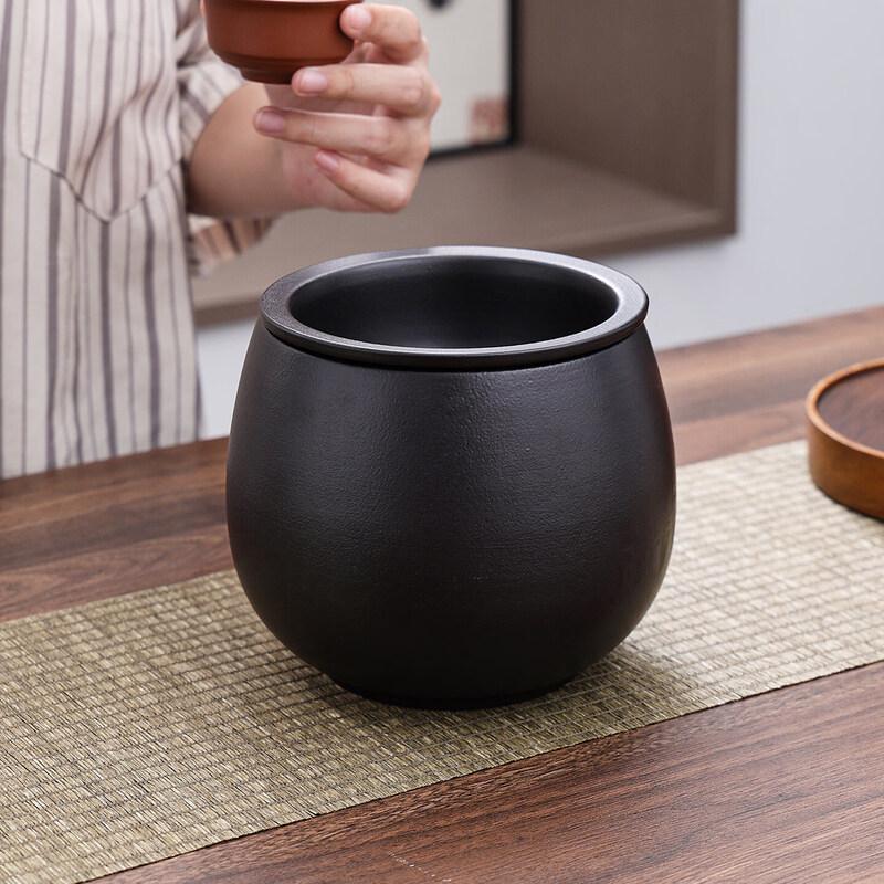 UOSO Ceramic Dry-Wet Separation Tea Waste Container