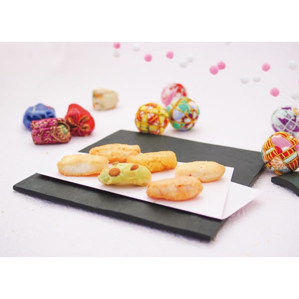 Kanazawa Kenroku Confectionery Gift Box Sweets Rice Crackers Individually Wrapped Souvenir Gift O-kaki Omiyage Thank You Celebration Return Inner