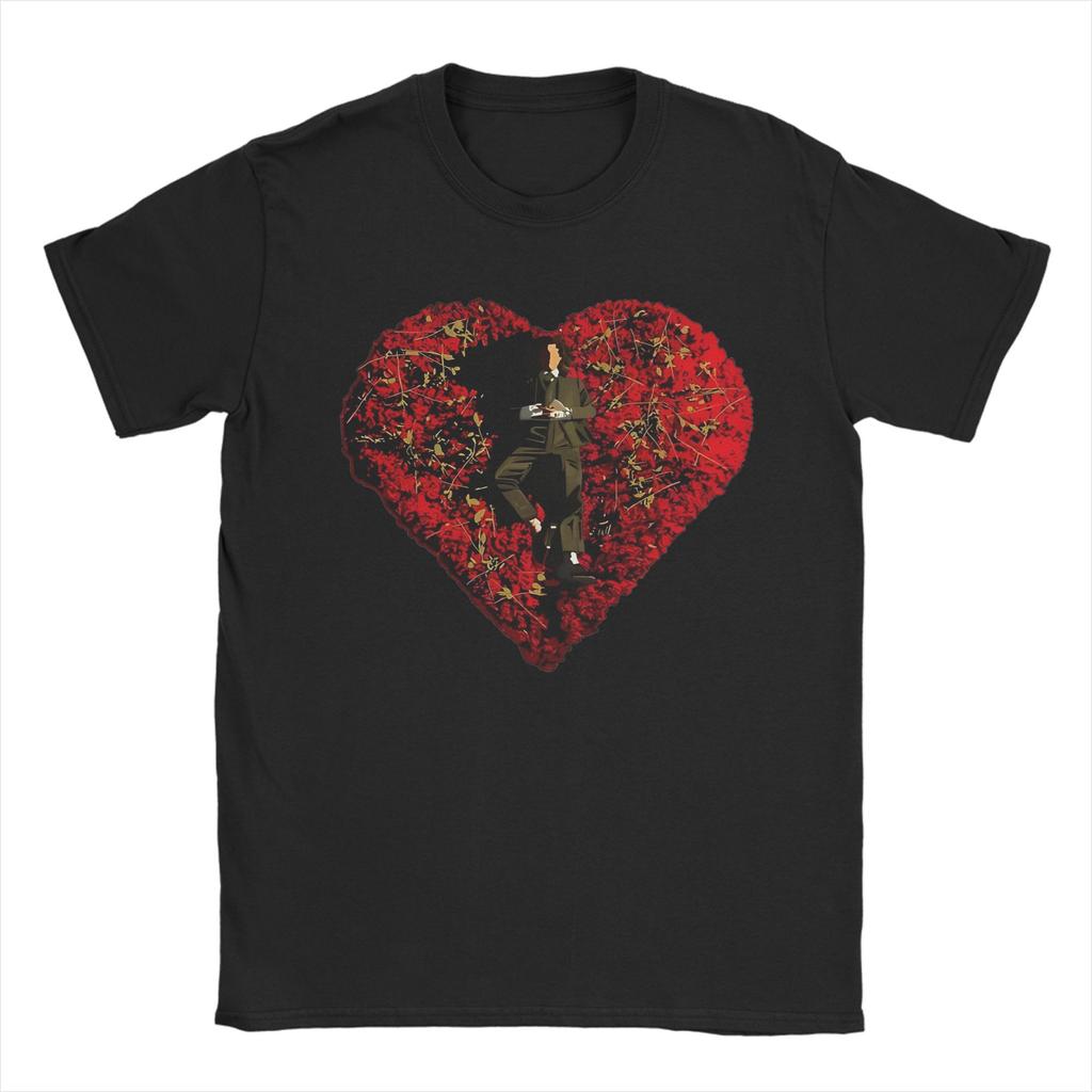 Conan Gray Herz Für Unisex Unisex T-Shirts Vintage T-Shirt Kurzarm Rundhals T-Shirts Reine Baumwolle Geschenkidee Kleidung