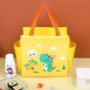 Cartoon Cute Double Pocket Large Capacity Insulated Lunch Bag for Work or School