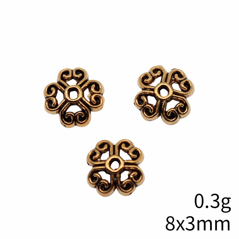 New Year's Day Jewelry Findings And Components Mini Torus Spacer Beads Accessories Parts Art Supplies Accessories Accessories