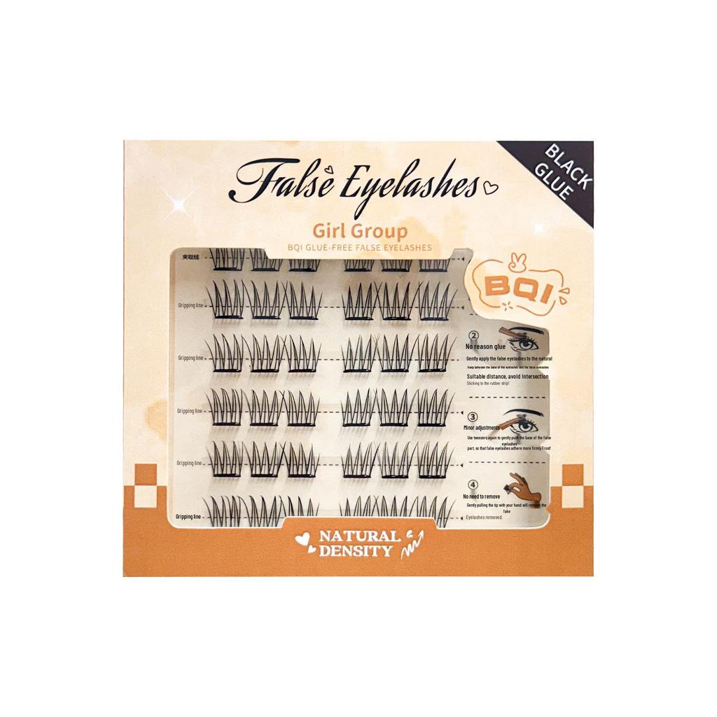 BQI Glue-Free Korean Idol Style Natural False Eyelashes