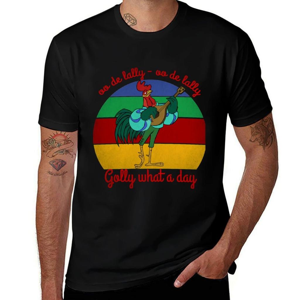 Alan A Dale - Oo de Lally Golly What a Day Roster Bard T-Shirt Comfortable Workout Short Sleeve
