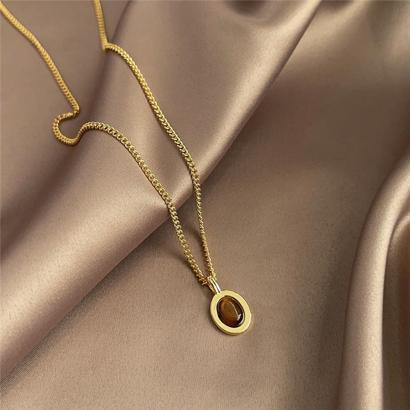 French Style Elegant Natural Pearl Heart Shape Women's All-Match Niche Light Luxury Snake Chain Sweater Chain Real Gold Plating