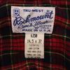 RockMount 90s Made in USA Check Pattern Long sleeve Snap button pen holder Western shirt Men's Used