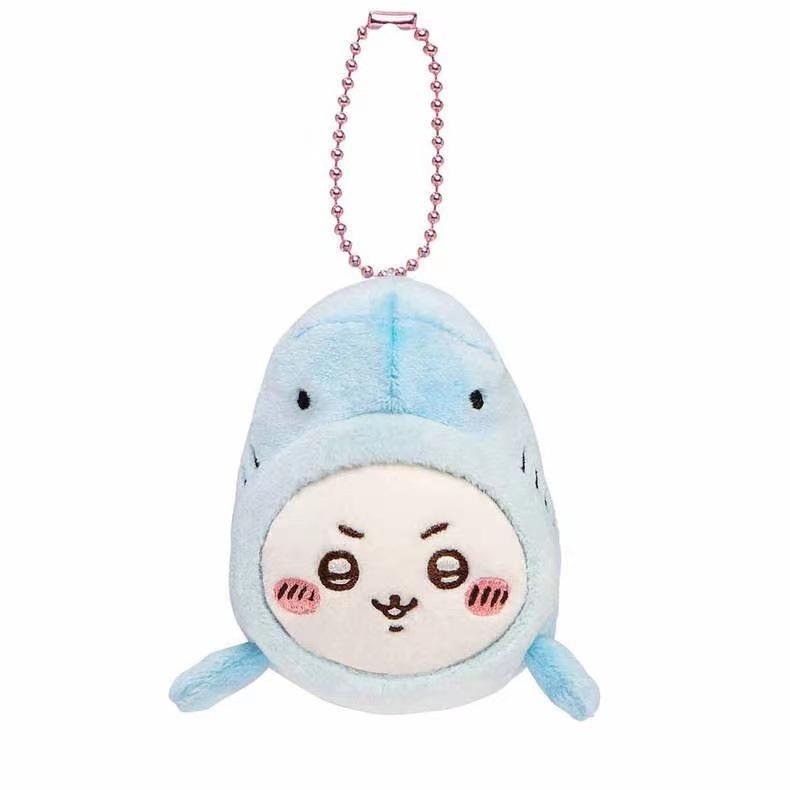 Adorable Plush Hanging Ornament For Girls' Bags Bear In Whale Outfit