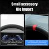 Car Steering Wheel Positioning Sticker For BMW 3 5 Series G20 G60 X3 X5 G45 G05 2025 Decorative Sticker Car Interior Access L4S5
