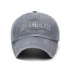 American ins washed versatile baseball cap big head circumference shows small face simple versatile cap deepened curved brim hat