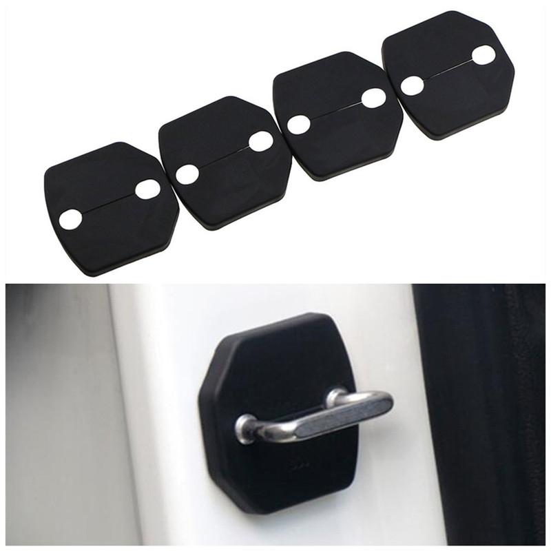 Car Door Lock Cover for Ford Kuga Escape Focus 3 4 MK3 MK4 Fiesta Mondeo Fusion Everest Protection Sticker Acc.
