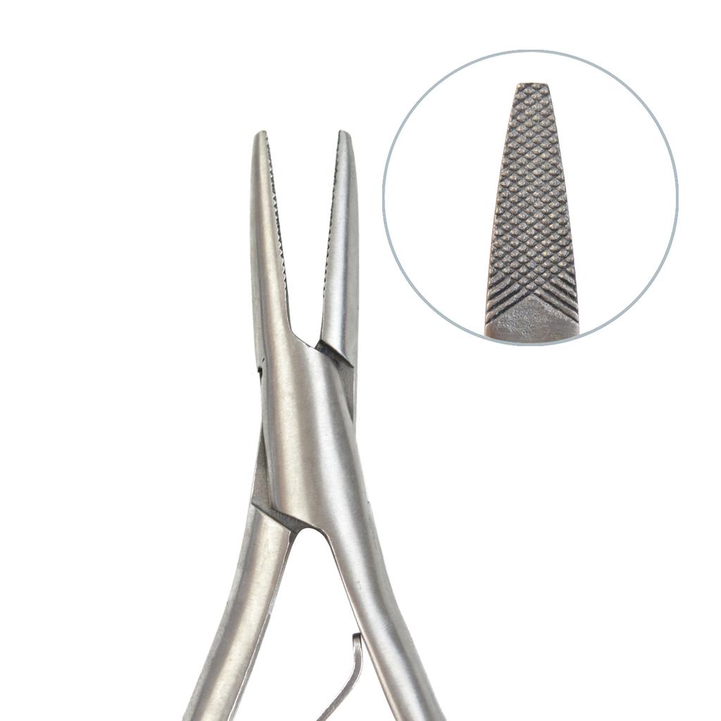 Set de instrumente pentru extensii de păr Extensii Clești mâner din aluminiu Cârlig de tragere a acului Bucla de înfilare Ace de tricotat pentru confecţionarea perucilor