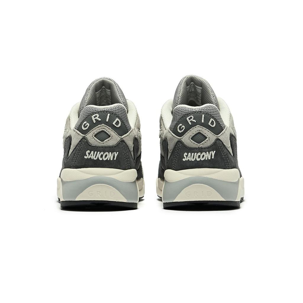 Saucony Grid Shadow 2 Essential Unisex Grey Cream Low Top Lifestyle Sneakers S70772-2