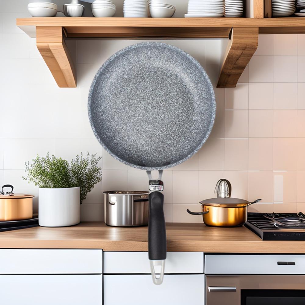 1pcs Non Stick Frying Pan Household Cooking Pan Omelette Steak Frying Pan Pancake Induction Cooker Gas Stove Kitchen Cookware