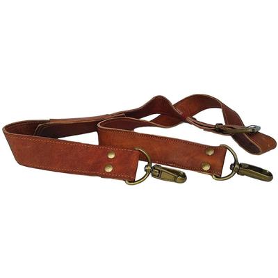 N Vintage Leather Replacement Shoulder Strap For Briefcase Luggage Messenger Bag