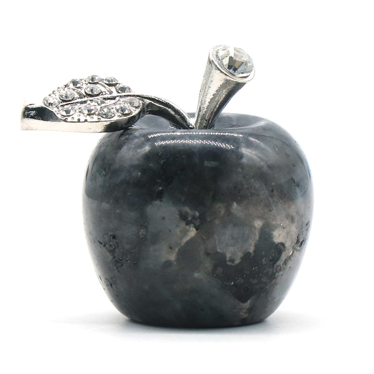 

1 шт./лот, статуя яблока, исцеляющий кристалл, украшение для дома, драгоценный камень, розовый кварц, аметист, натуральный камень, резная фигурка, украшение для комнаты, Рождественский подарок 1Pcs/Black Flash Stone разноцветный