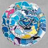 51 Cute Whale & Marine Life Stickers: Waterproof Decoration for Kids' Journal, Notebook & Suitcase