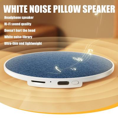Small Under Pillow Sleep Speaker Bluetooth 5.4 Hi-Fi Dynamic Sound Wireless Music Player Household Sleep Sound Equipment For Bedside