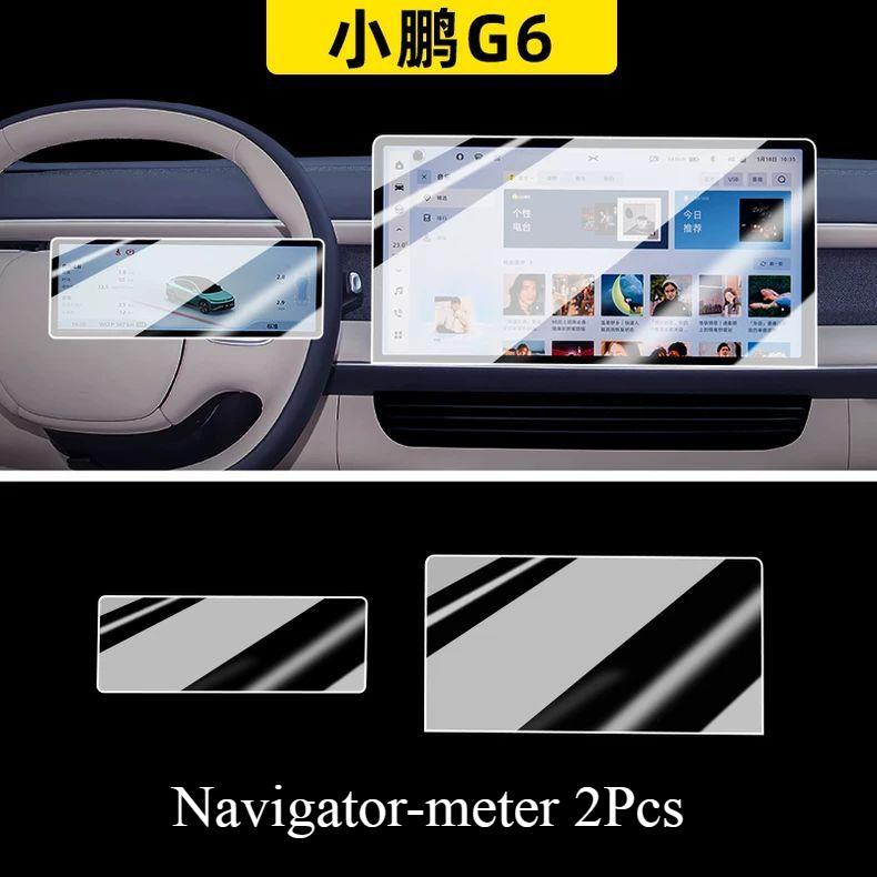 Tempered Glass screen protector For Xpeng G6  2024 2025 car radio gps Navigation and dashboard Anti-scratch Accessories