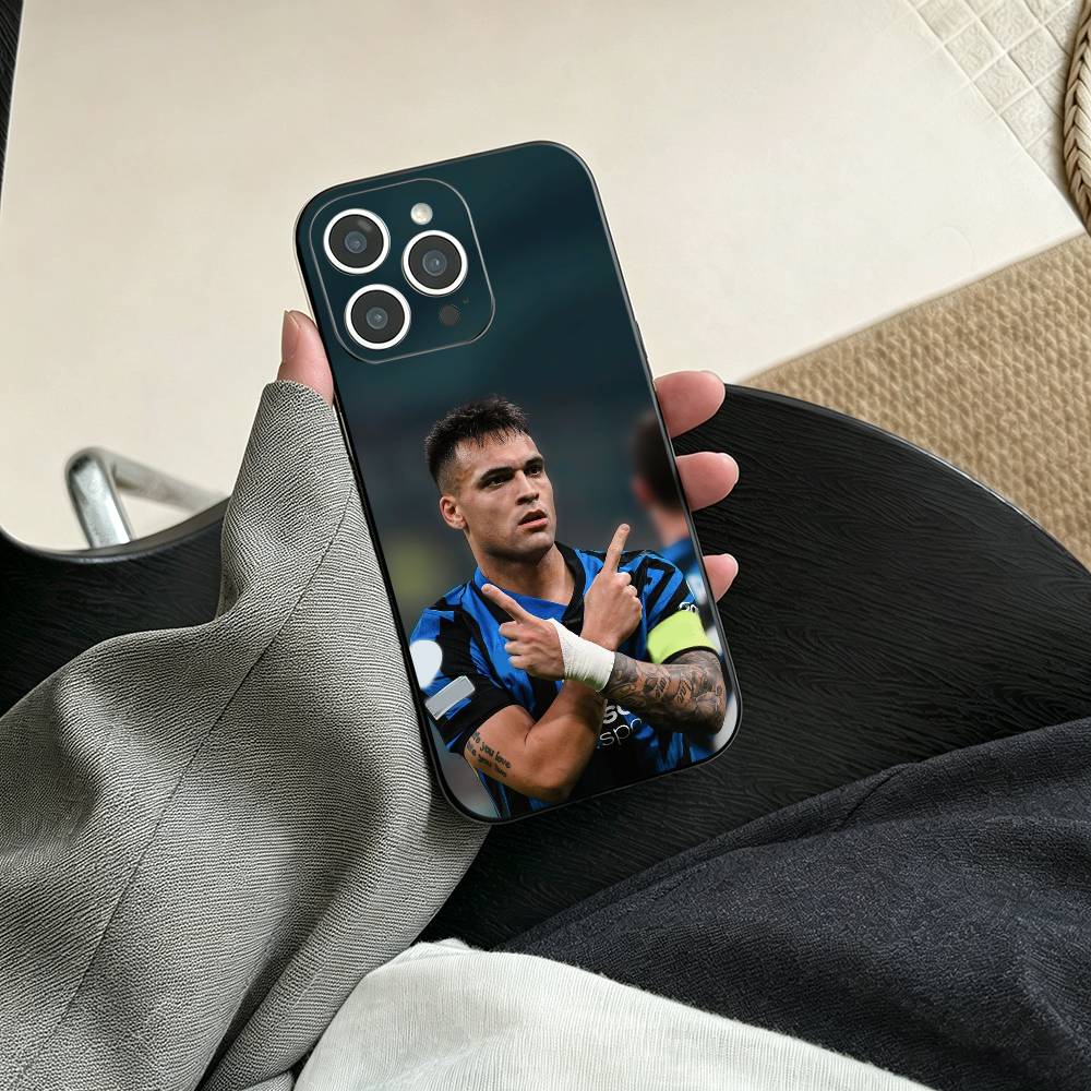 Lautaro Martinez Phone Case For iPhone 17, 16,15,14,13,12,11 Plus,Pro Max, Others Soft Black Cover