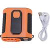 Clip Belt Fan Strong Wind 1000mAh Battery USB Charging Lightweight Portable Waist Fan for Working Hiking Fishing