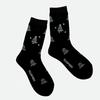 YELLOWSOCKS MERRY TREE BLACK