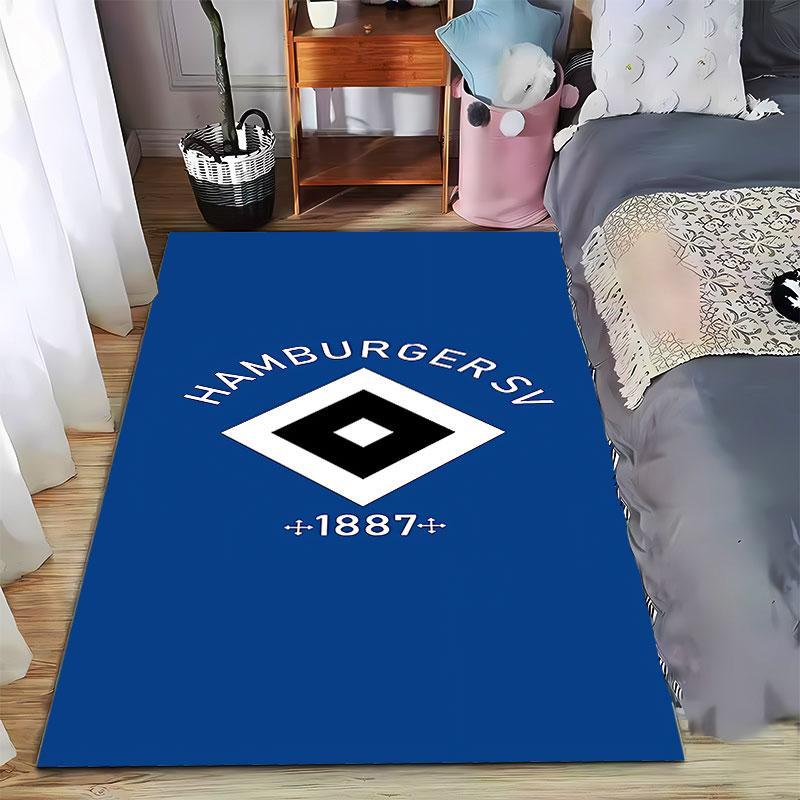 Hamburger SV Logo Carpet suitable as a non-slip mat for the living room or bedroom sofa