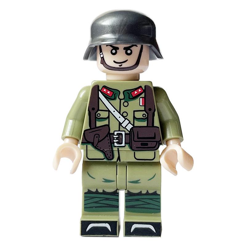 Military Building Block Doll Collection Series Building Block Children'S Toy Assembly