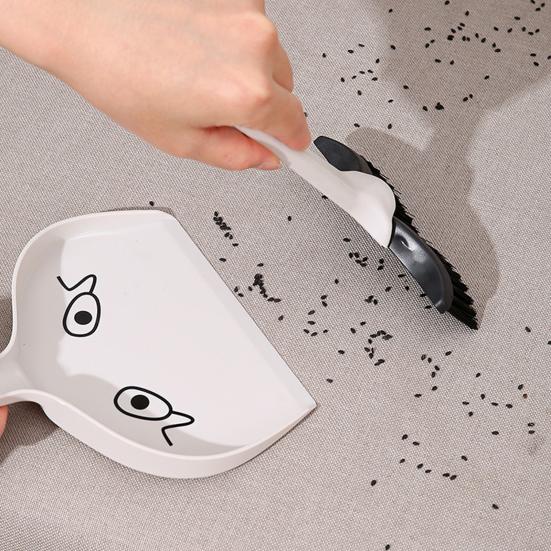 Set Mătură Mică de Birou cu Făraș Design Ergonomic al Mânerului Dimensiune Compactă