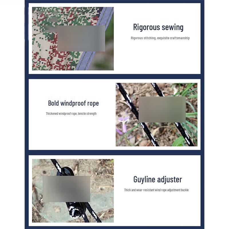 All-Season Camouflage Outdoor Camping Tarp