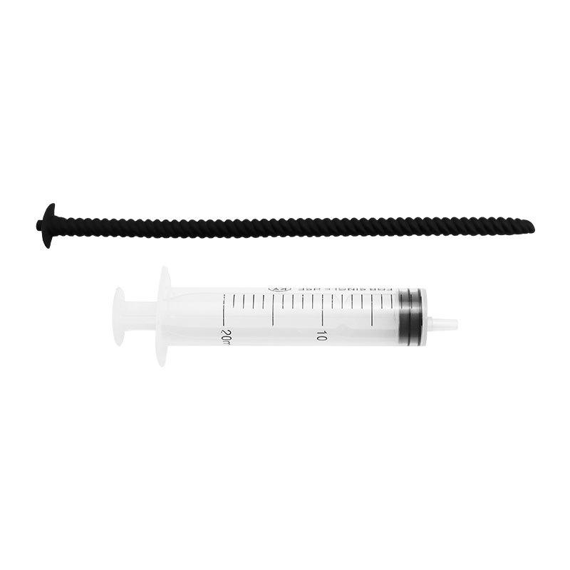Horse Eye Rod Syringe with Lubricant for Urethral Pain Relief and Dilation