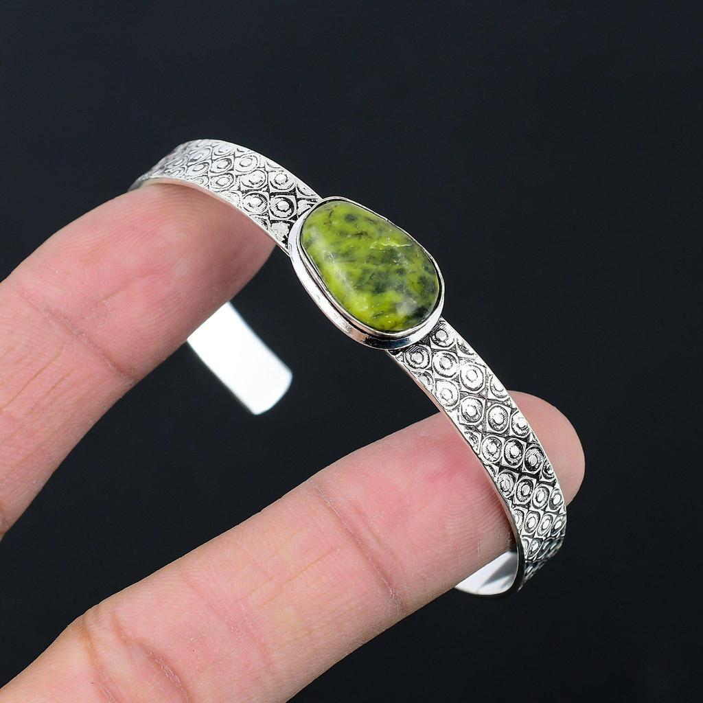 Freundschaftstag Angebot 925 Sterlingsilber Natürlicher Gogunjula Hochzeitsarmreif Schmuck