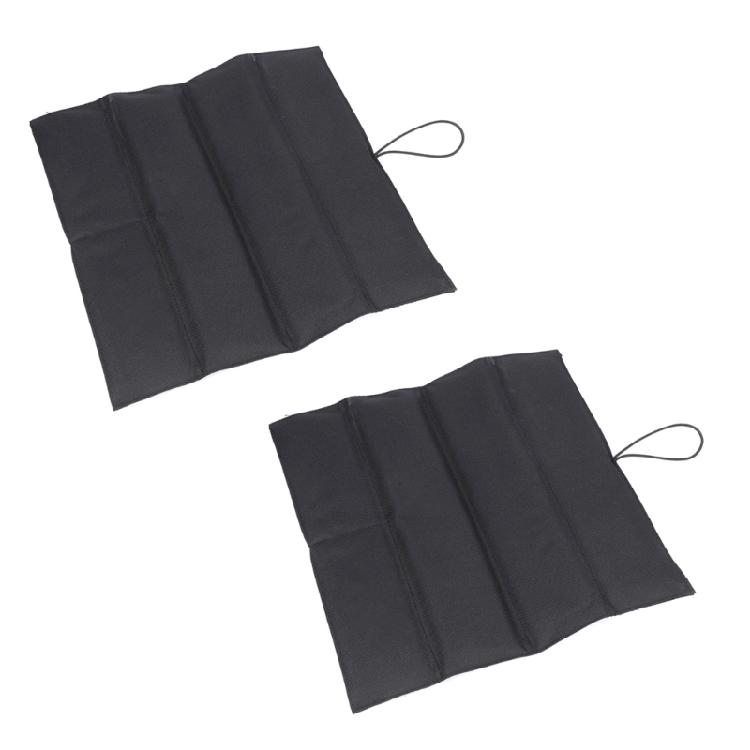 2lots Convenient Folded Camping Mat Travel Friendly Seats Mat Reversible Mat for Outdoor Fun Tear Resistant