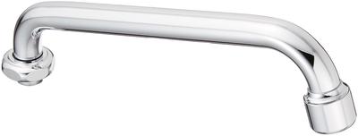 SANEI PA27JH-60X-16 Horizontal Upward Pipe with Foamer, Splash Prevention, 194mm Long