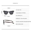 Sunglasses for Men Women's Trendy Retro Wood Grain Polarized UV Protection Eyewear Cycling Outdoor Street Photography
