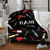 Hair Salon Tools Blanket With Customizable Name Four Seasons Comfortable Shawl Blanket Suitable For Home Travel Camping Office Decoration Perfect Gift