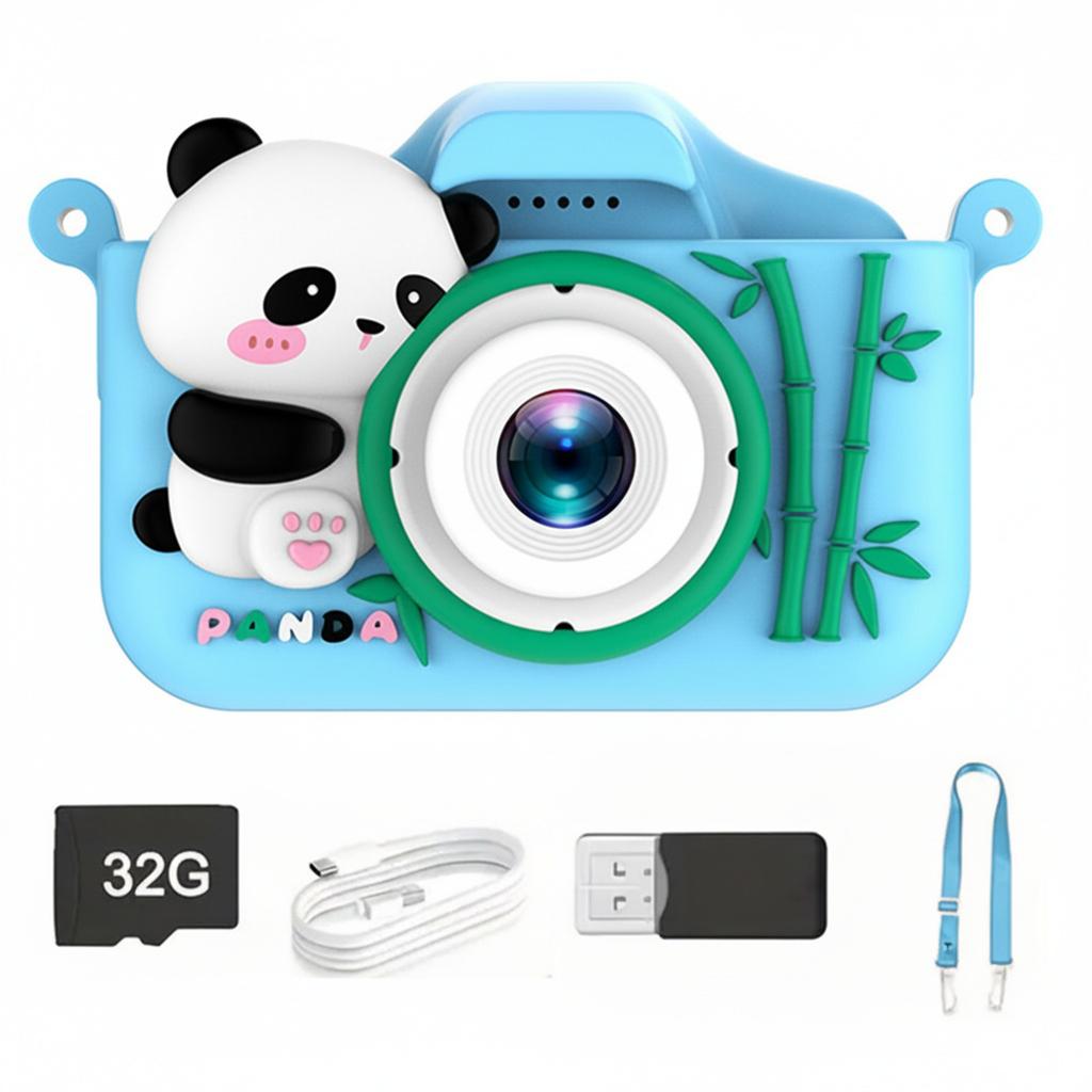 Kids Camera Toys Dual Lens Selfie Camera with 32GB SD Card Christmas Birthday Gifts for Boys and Girls