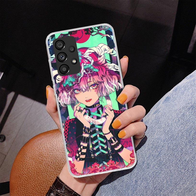 Japanese Style Anime Girl Phone Case For Samsung Galaxy A17 A16 A15 A14 A13 A57 A56 A55 A54 A53 A37 A36 A35 A34 A33 A26 A25 A24