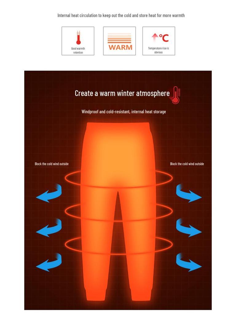 Lässige Winter-Fleece-gefütterte Jogginghosen mit Reißverschlusstaschen, warm und vielseitig für Paare