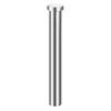 Uxcell 1pc Straight Ejector Pin, 19mm Shank Diameter, Round Tip Punch, 15cm Length, Pin Punch, Nail Removal Tool, GCR15, for Machinery and Home Use,