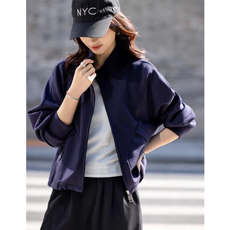 Women's Retro Stand Collar Loose Fit Coat