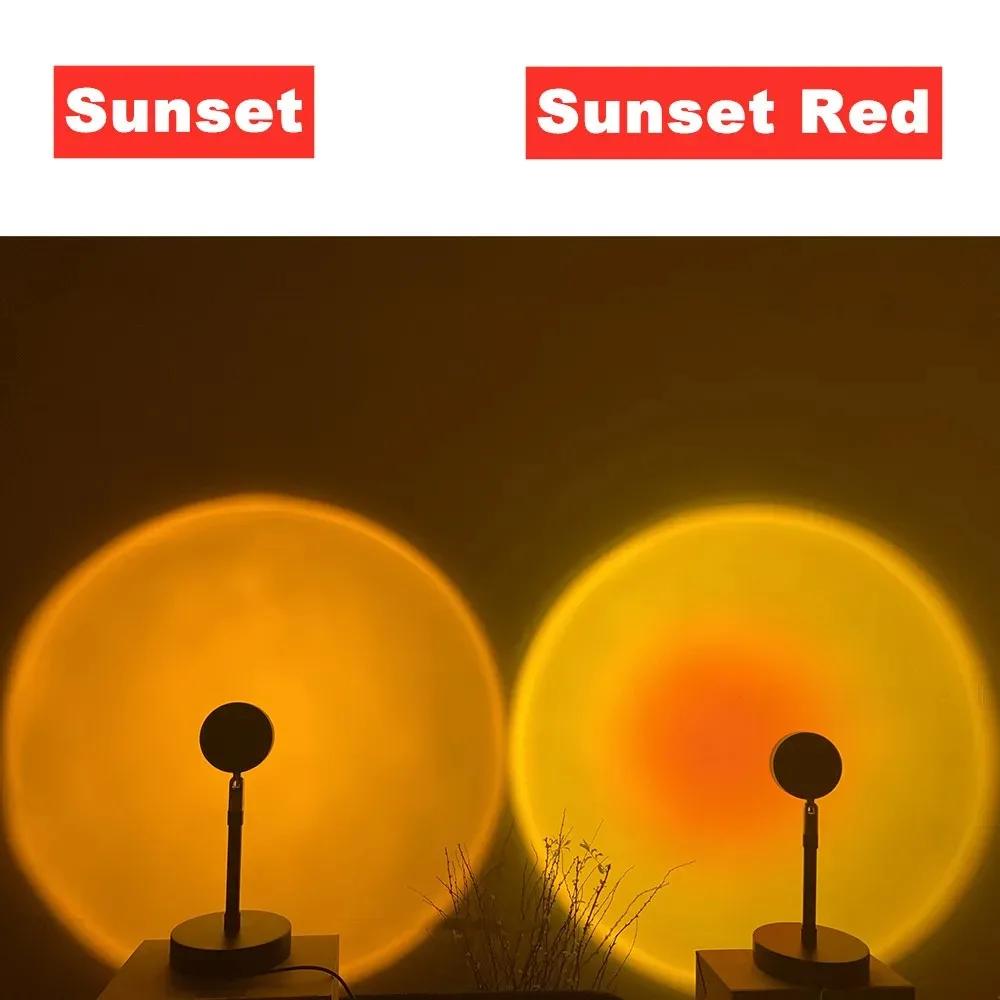 Sunset Ambient Light with Remote Control,16 Lighting Modes,Photography RGB Lamp,Bedroom Party Dinner Decoration,Sunset Shooting