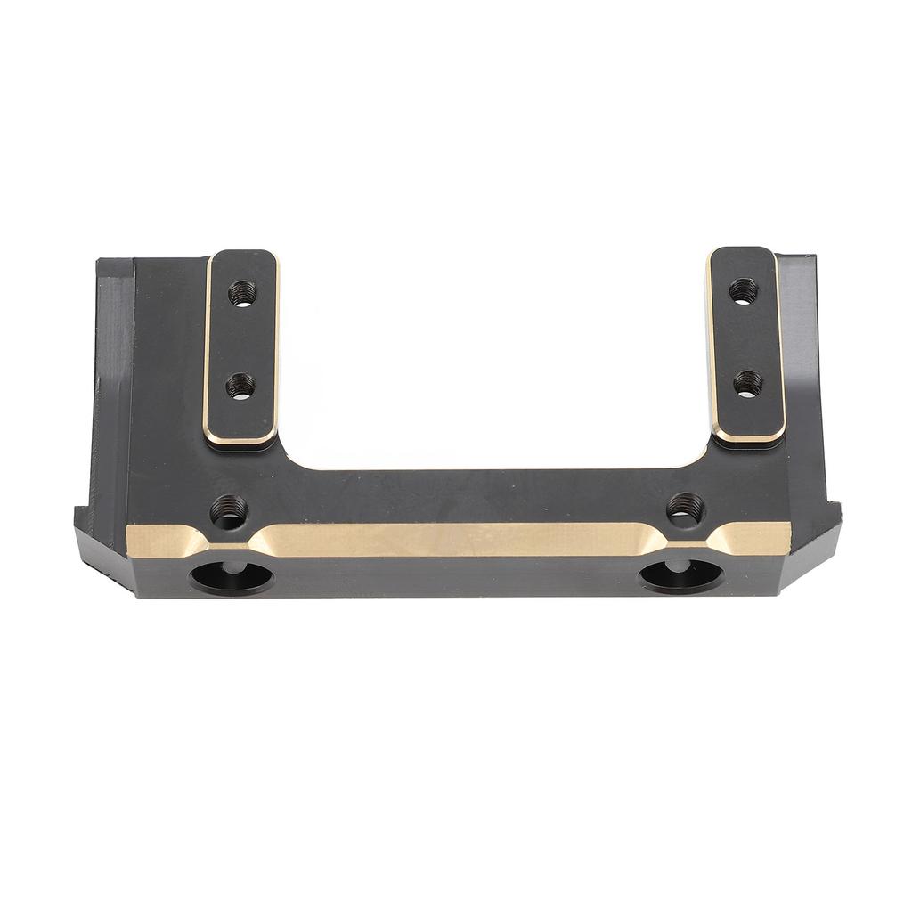 RC Front Bumper Mount Brass Front Bumper Servo Mounting Bracket Stand for SCX10 II RC Crawler Cars B