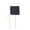 Children's Wooden Handle Mushroom Sponge Paintbrush for Art and Graffiti