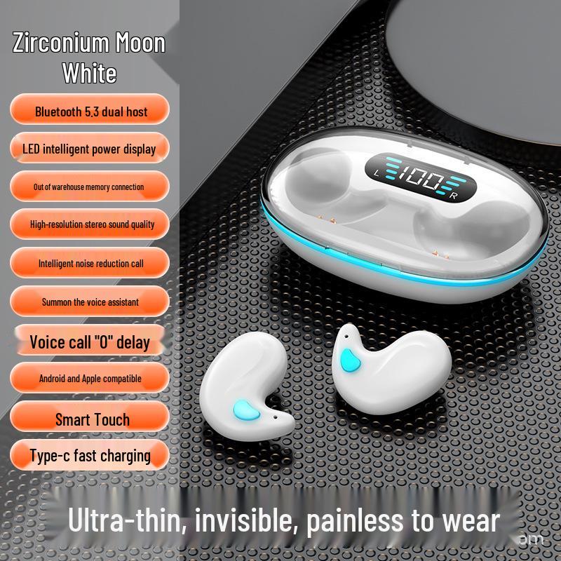 X55 Bluetooth Sleep Earbuds - Invisible, Long Battery Life, Comfortable for Extended Wear