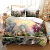 Oil Painting Van Gogh Star Sky Bedding Set Bedroom Soft Modern Bedspreads Comefortable Duvet Cover Quilt Cover And Pillowcase
