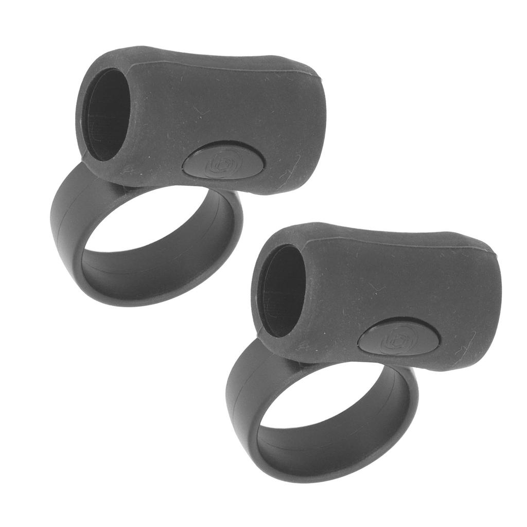 2 Pcs stick Control Clip Auxiliary Stick Grip ABS Silicone Finger Controller for Practice