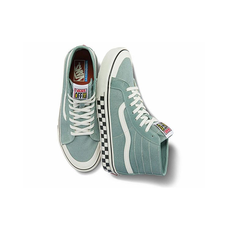 Vans Sk8 138 Decon Sf Casual High-Top Skate Shoes Unisex Sneakers Green VN0A4BX2B6U
